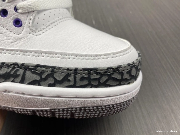 Rep Air Iris' 'Dark 3 Jordan Retro CT8532-105 0814